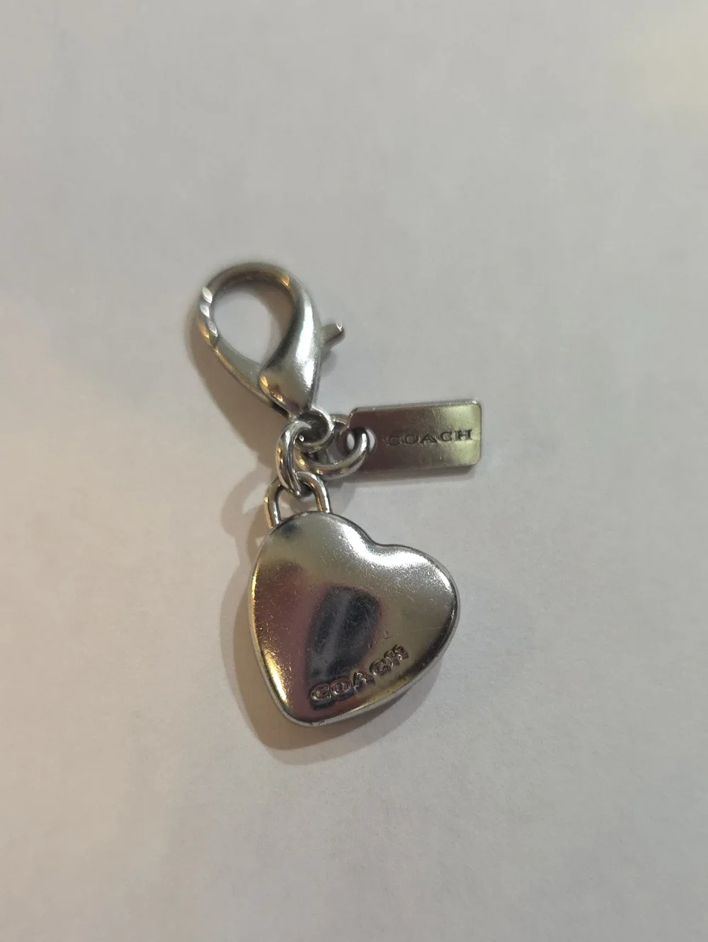 Coach Small Heart Charm